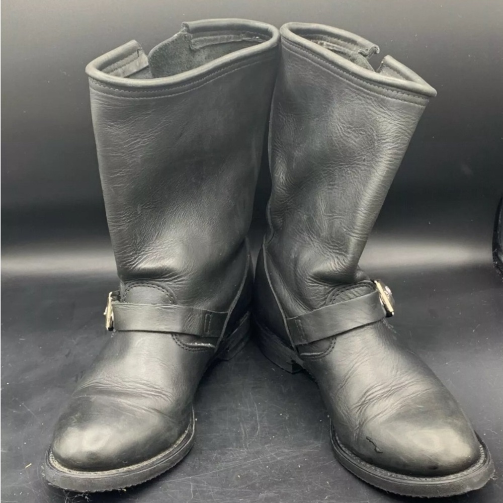 Harley Davidson leather motorcycle boots - Picture 8 of 10